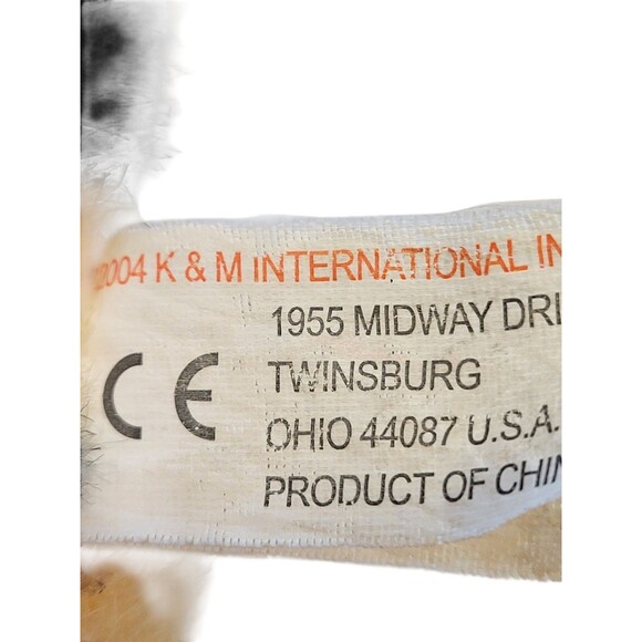 2004 K&M Baby Cheetah Leopard Baby Cub Plush Stuffed Animal 5" - Picture 6 of 6